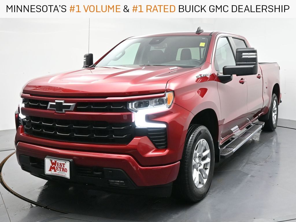 Radiant Red Tintcoat 2023 Chevrolet Silverado 1500 Pickup Truck Four-Wheel Drive Automatic