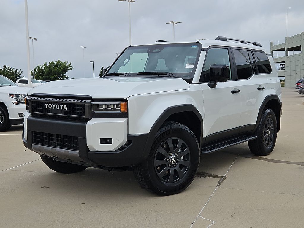 White (Wind Chill Pearl) 2025 Toyota Land Cruiser SUV / Crossover Four-Wheel Drive 8-Speed Automatic