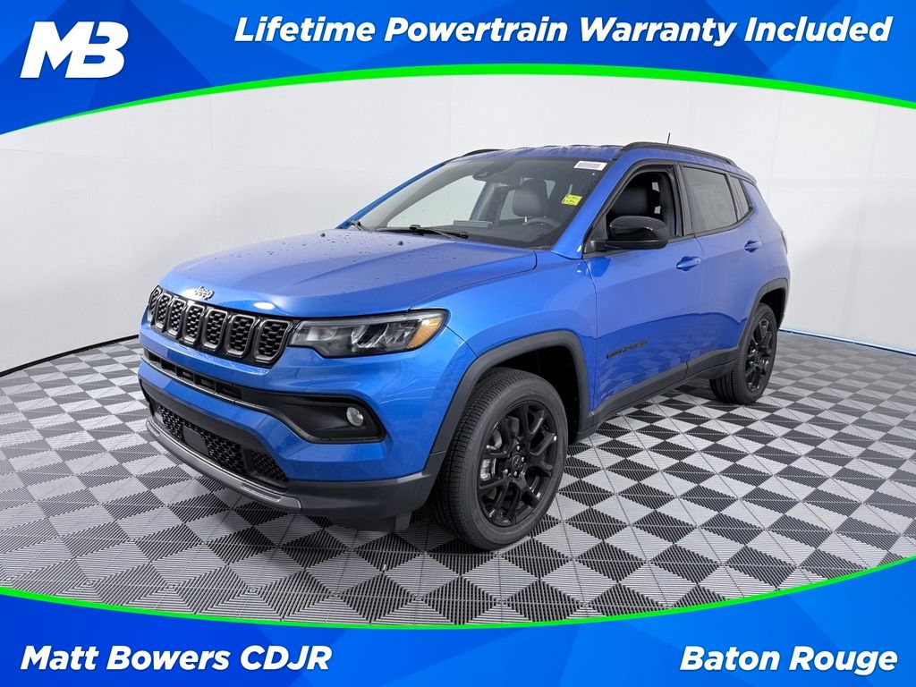 Hydro Blue Pearlcoat 2026 Jeep Compass SUV / Crossover Four-Wheel Drive 8-Speed Automatic