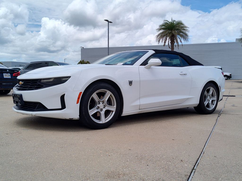 Summit White 2020 Chevrolet Camaro 1LT Convertible RWD Convertible Rear-Wheel Drive 8-Speed Automatic