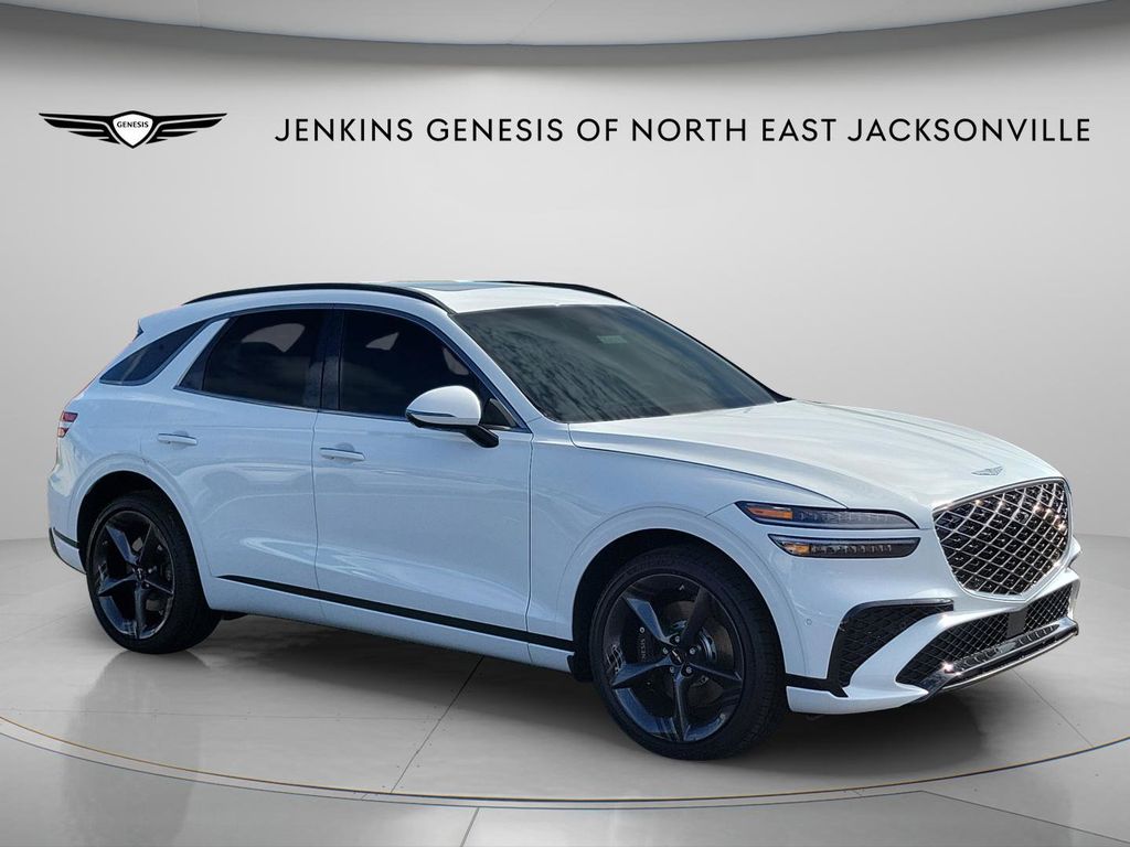 Alta White 2026 Genesis GV70 2.5T Sport Prestige AWD SUV / Crossover All-Wheel Drive 8-Speed Automatic