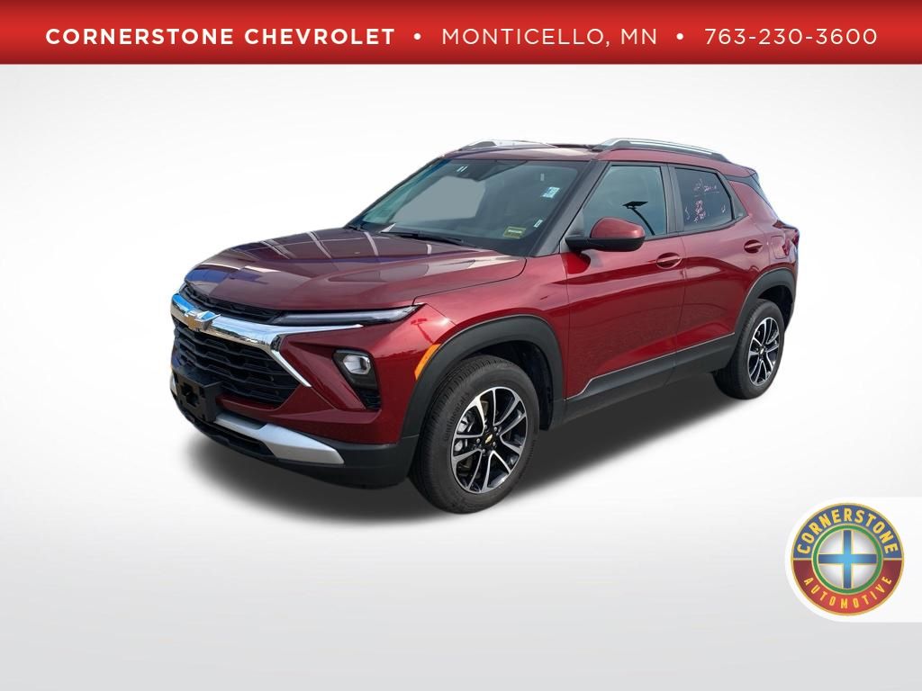 Red (Crimson Metallic) 2025 Chevrolet Trailblazer SUV / Crossover Four-Wheel Drive 9-Speed Automatic