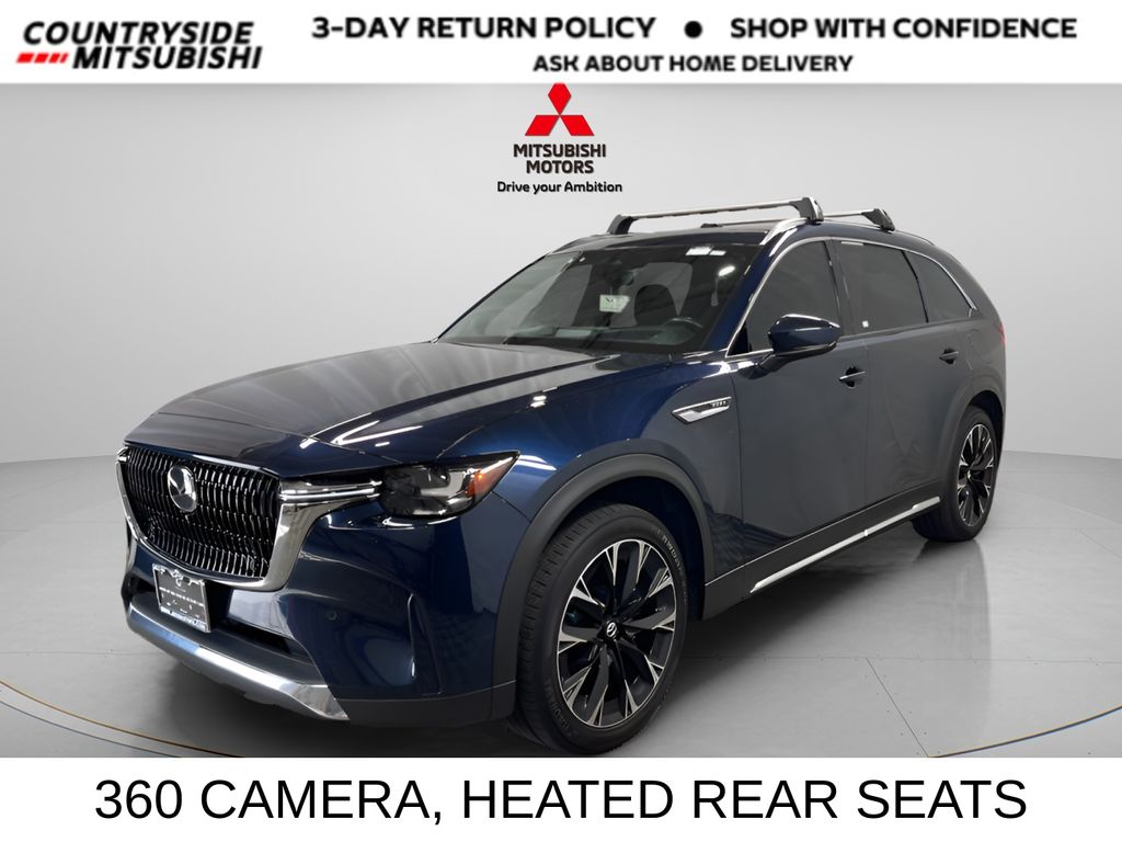 Deep Crystal Blue Mica 2024 Mazda CX-90 PHEV Premium Plus AWD SUV / Crossover All-Wheel Drive 8-Speed Automatic