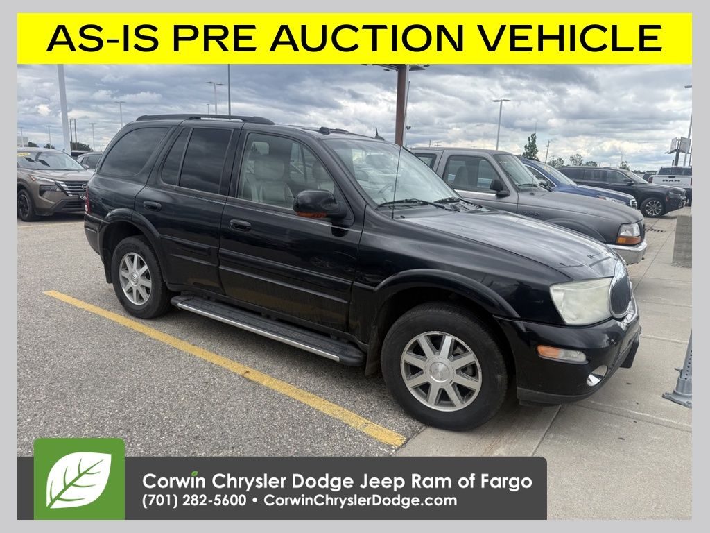 Black Onyx 2005 Buick Rainier CXL AWD SUV / Crossover All-Wheel Drive 4-Speed Automatic Overdrive