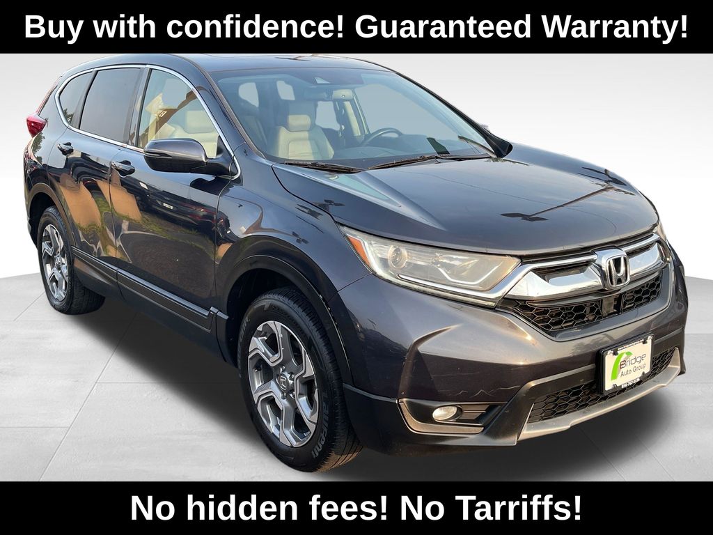 Gray (Gunmetal Metallic) 2018 Honda CR-V SUV / Crossover All-Wheel Drive Continuously Variable Transmission