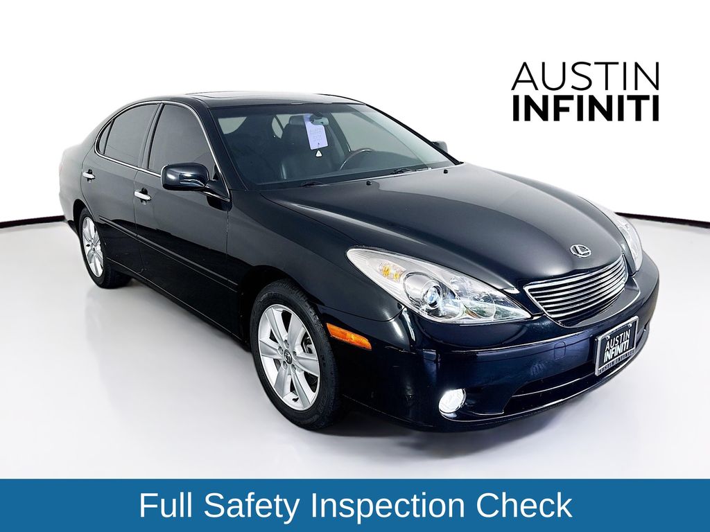 Black 2005 Lexus ES 330 FWD Sedan Front-Wheel Drive 5-Speed Automatic Overdrive