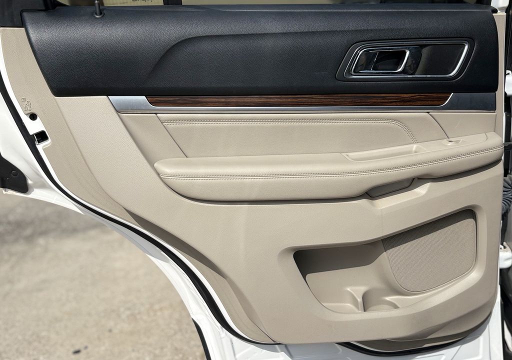 2018 Ford Explorer Limited White at Cook Ford