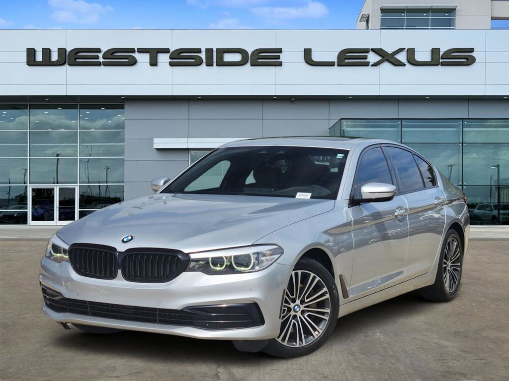 2020 BMW 5 Series 530i xDrive Silver at North Houston Mitsubishi