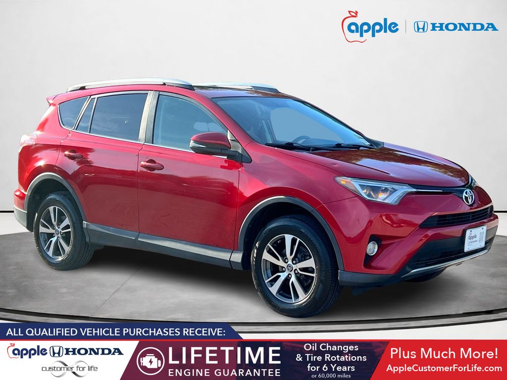 Barcelona Red Metallic 2016 Toyota RAV4 SUV / Crossover All-Wheel Drive 6-Speed Automatic