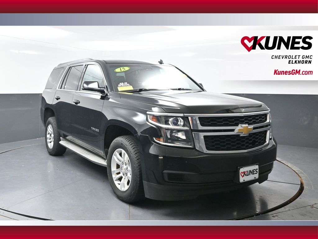 Black 2015 Chevrolet Tahoe SUV / Crossover Four-Wheel Drive 6-Speed Automatic Overdrive