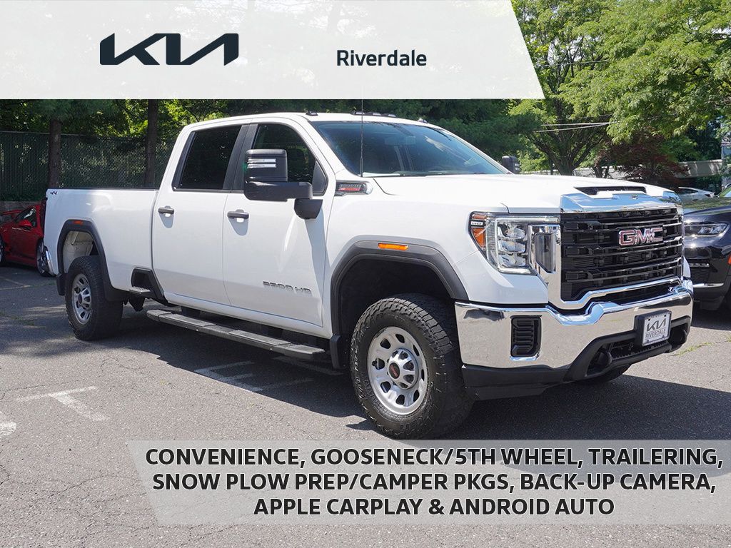 Summit White 2023 GMC Sierra 2500HD Pickup Truck Four-Wheel Drive Automatic
