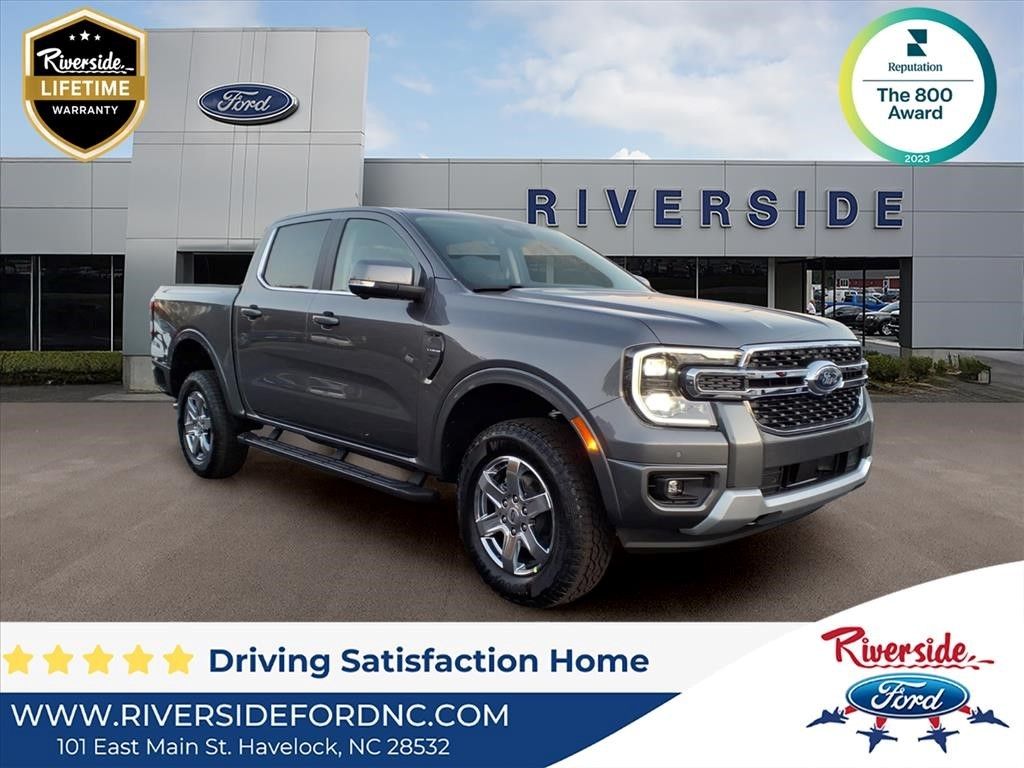 Carbonized Gray Metallic 2025 Ford Ranger Pickup Truck Four-Wheel Drive Automatic