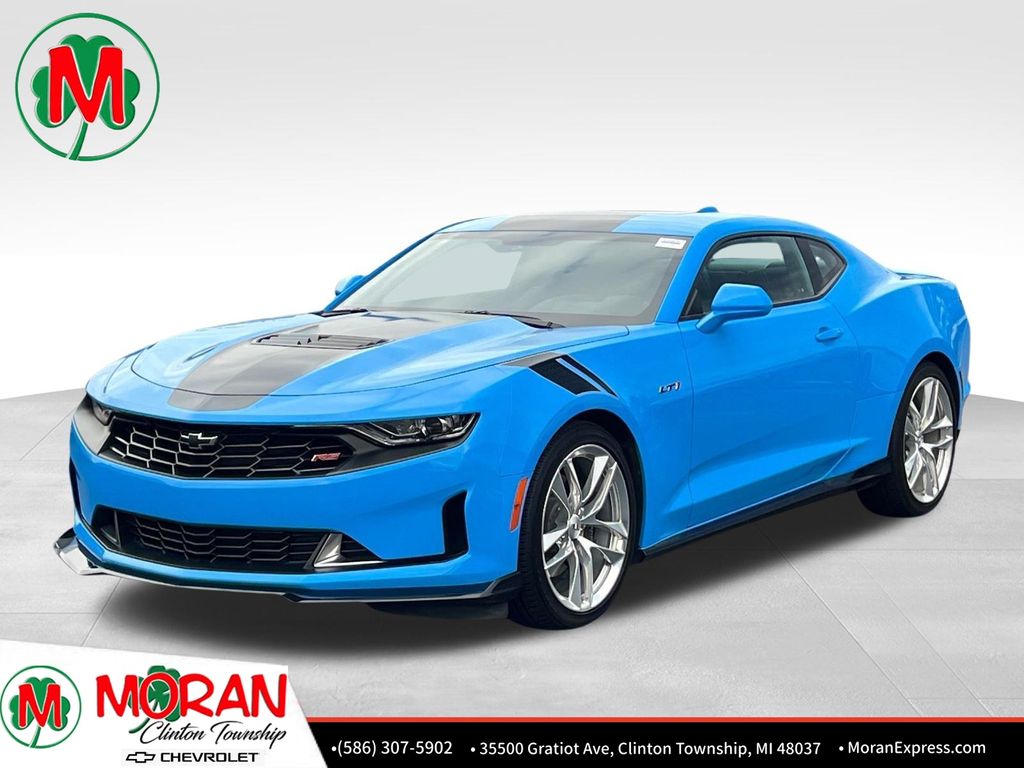 Blue 2023 Chevrolet Camaro Coupe Rear-Wheel Drive Automatic