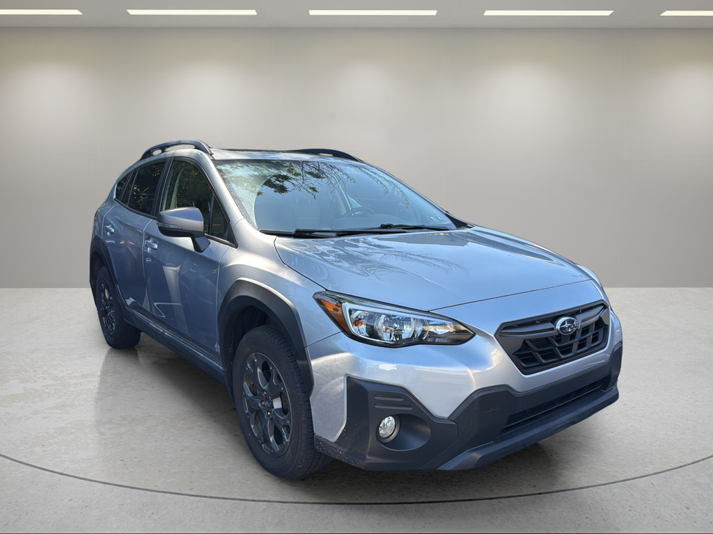 2022 Subaru Crosstrek Sport Silver at Rafferty Subaru