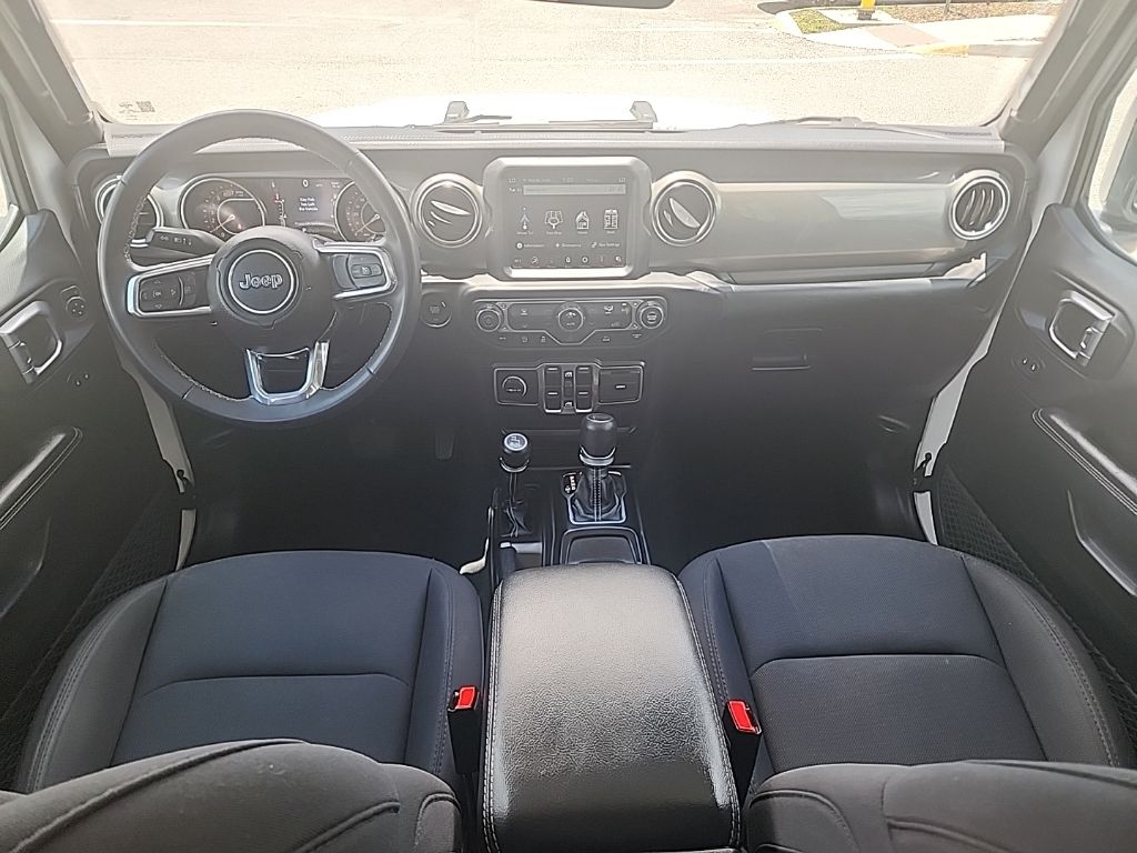 2023 White Jeep Wrangler Sahara 4X4 SUV