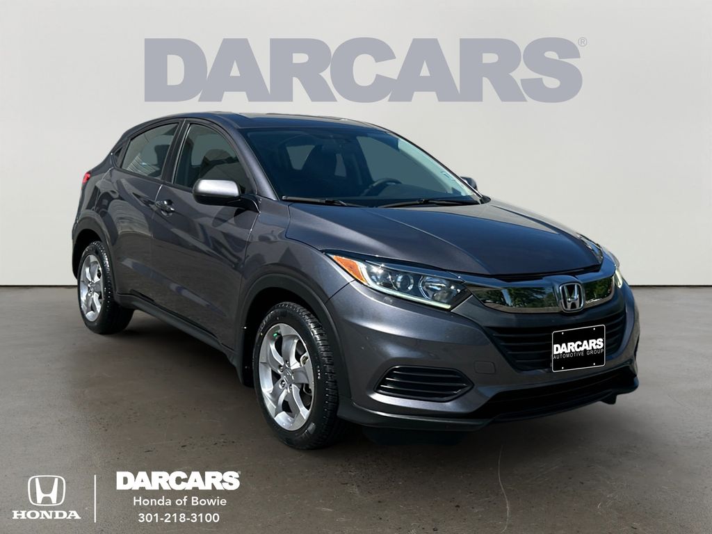 Gray (Modern Steel Metallic) 2022 Honda HR-V SUV / Crossover All-Wheel Drive Continuously Variable Transmission
