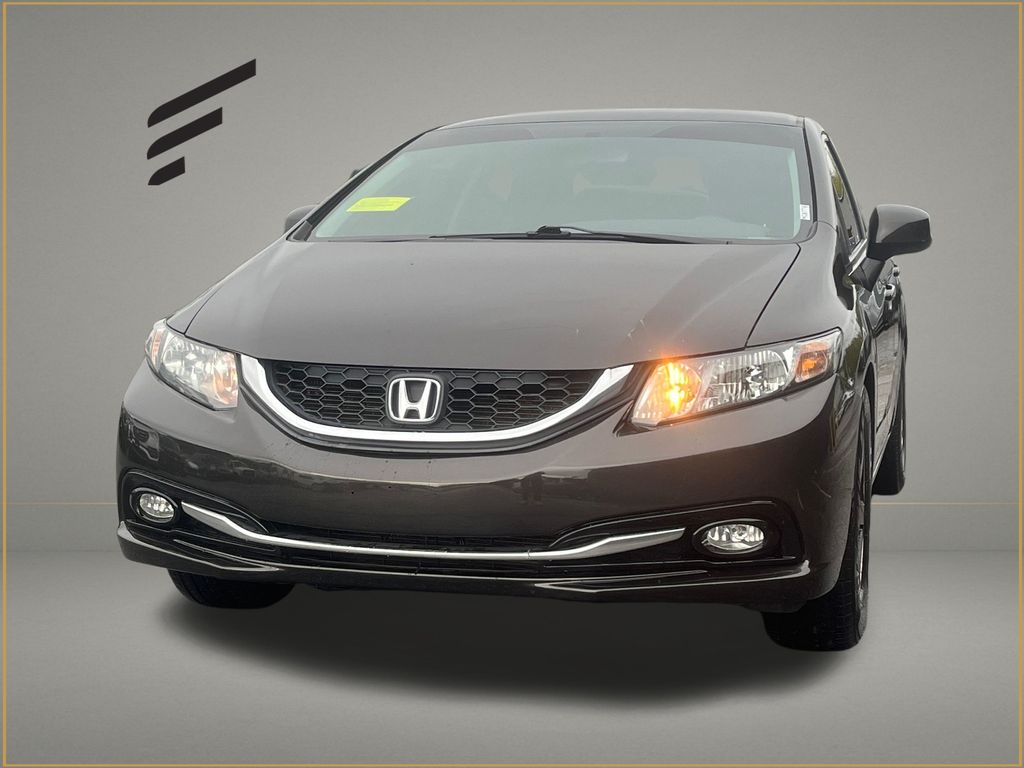 Brown 2013 Honda Civic Sedan Front-Wheel Drive 5-Speed Automatic
