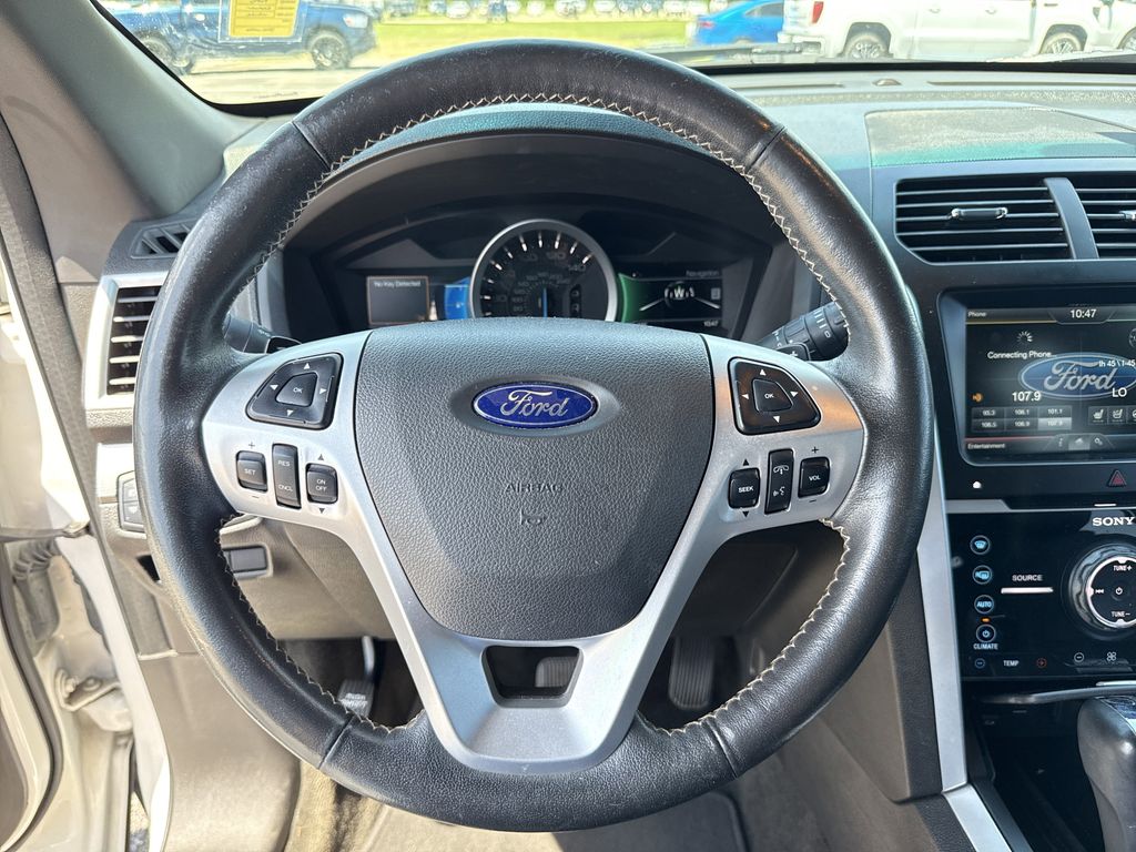 2015 Ford Explorer Sport White at Traditions Chevrolet