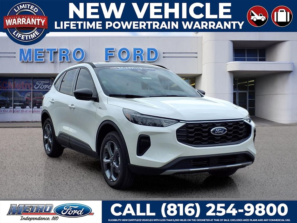White Metallic 2026 Ford Escape SUV / Crossover All-Wheel Drive 8-Speed Automatic