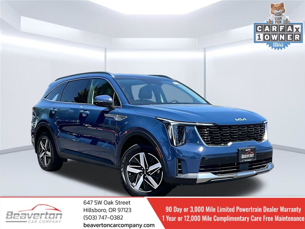 Midnight Lake Blue 2024 Kia Sorento SUV / Crossover All-Wheel Drive 8-Speed Automatic