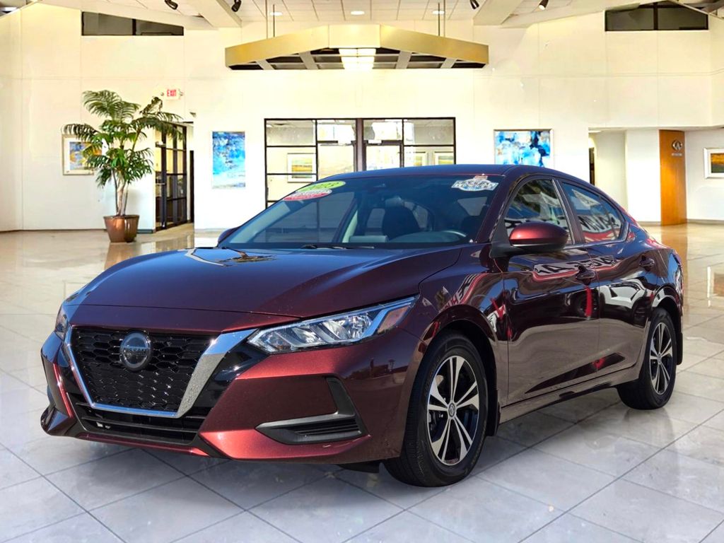 Rosewood 2023 Nissan Sentra Sedan Front-Wheel Drive Continuously Variable Transmission