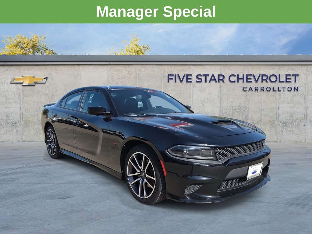 Pitch Black Clearcoat 2023 Dodge Charger Sedan Rear-Wheel Drive 8-Speed Automatic