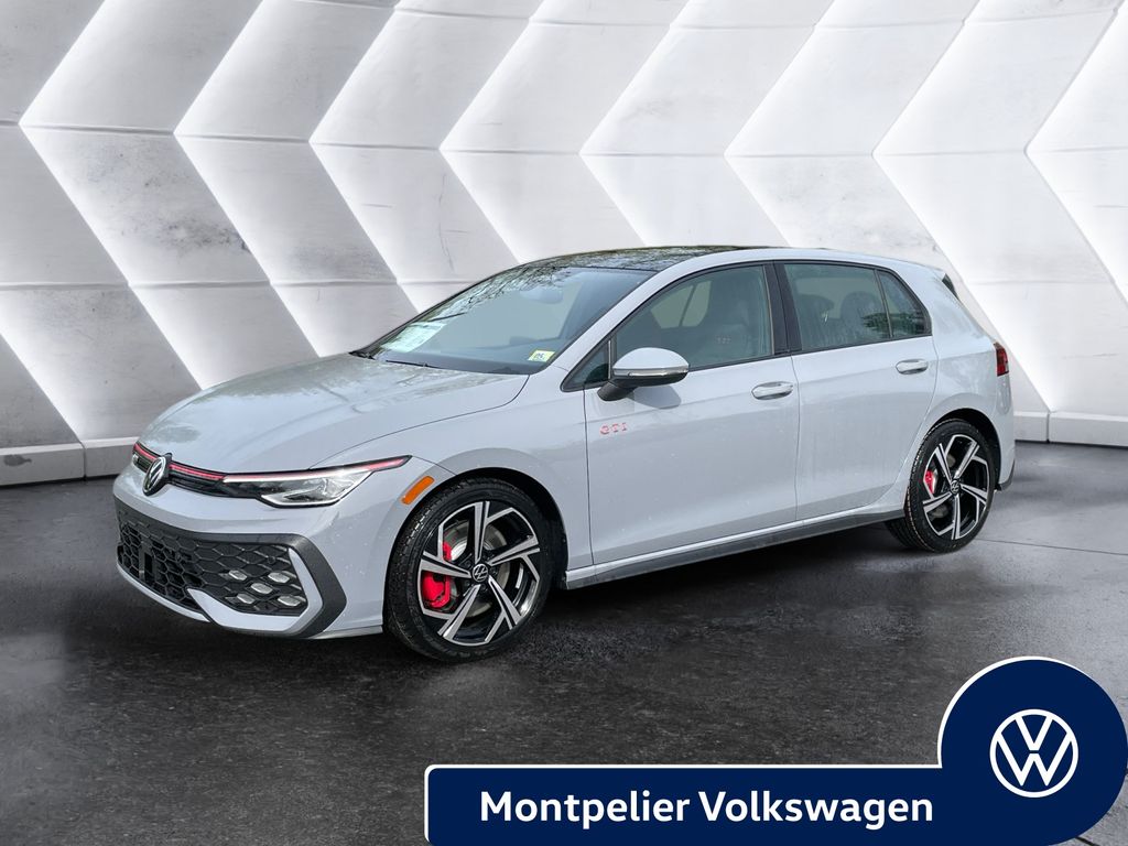Gray 2026 Volkswagen Golf GTI Hatchback Front-Wheel Drive 7-Speed Dual Clutch