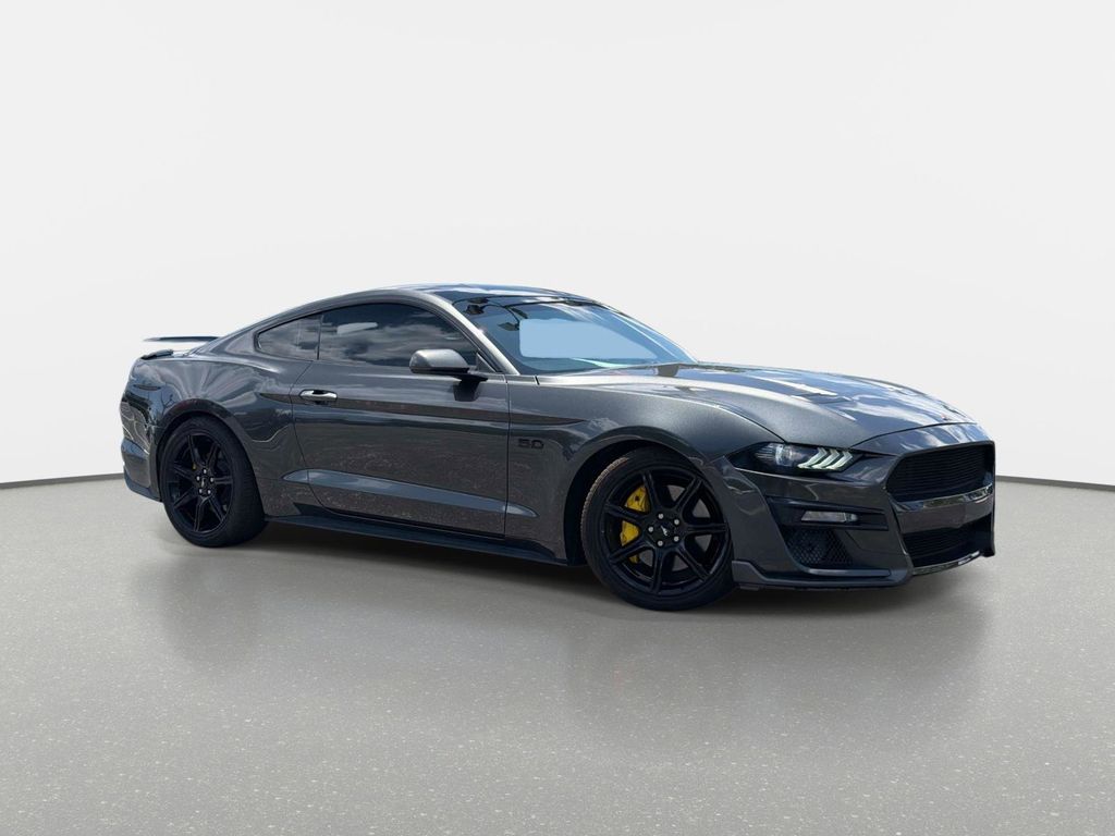 Gray (Magnetic) 2019 Ford Mustang GT Coupe RWD Coupe Rear-Wheel Drive Automatic