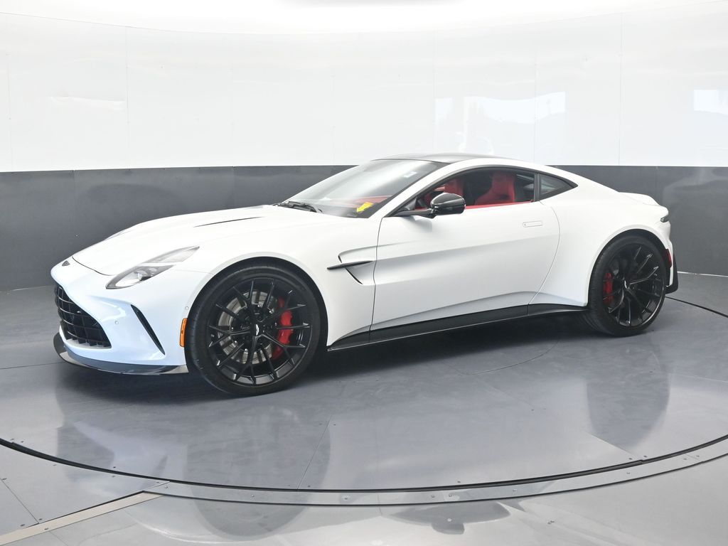 Used 2025 Lunar White Aston Martin Base image 2