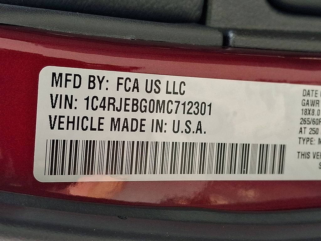 2021 Jeep Grand Cherokee Limited Red at Auto Express Mitsubishi
