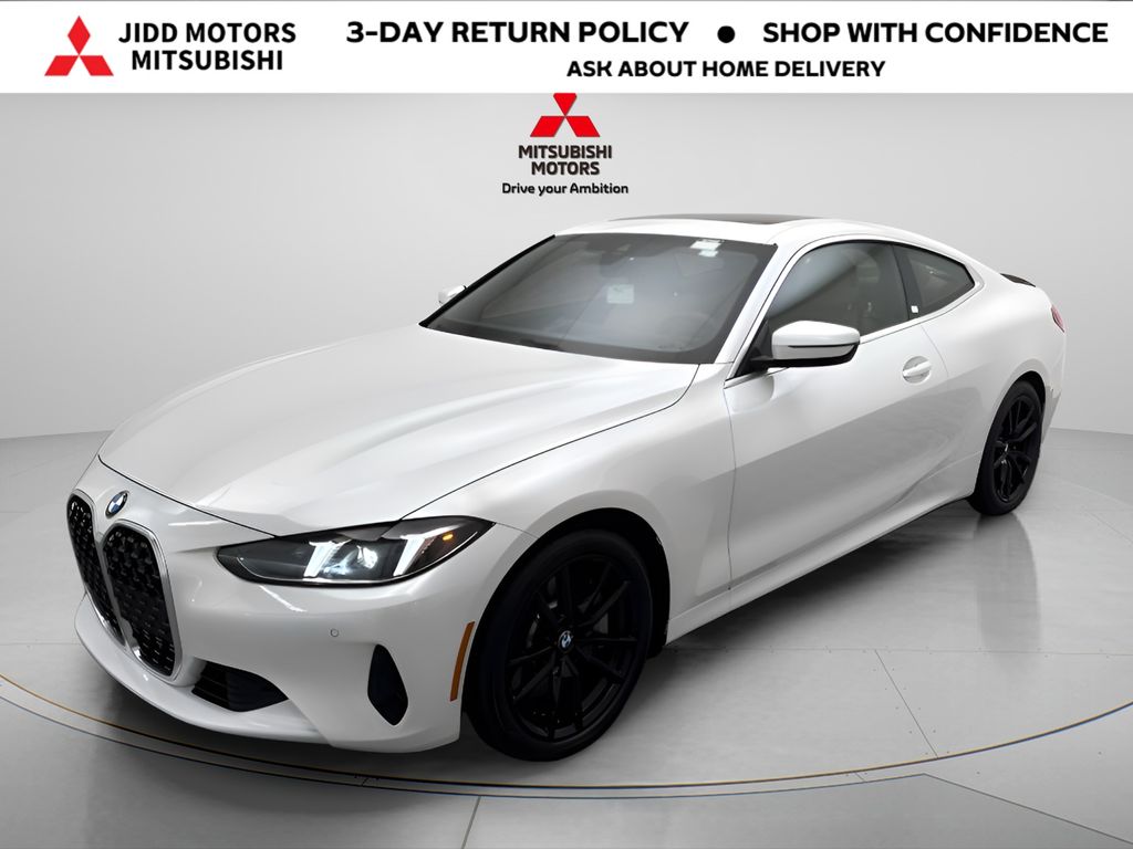 White Metallic 2026 BMW 4 Series 430i Coupe xDrive Coupe All-Wheel Drive 8-Speed Automatic
