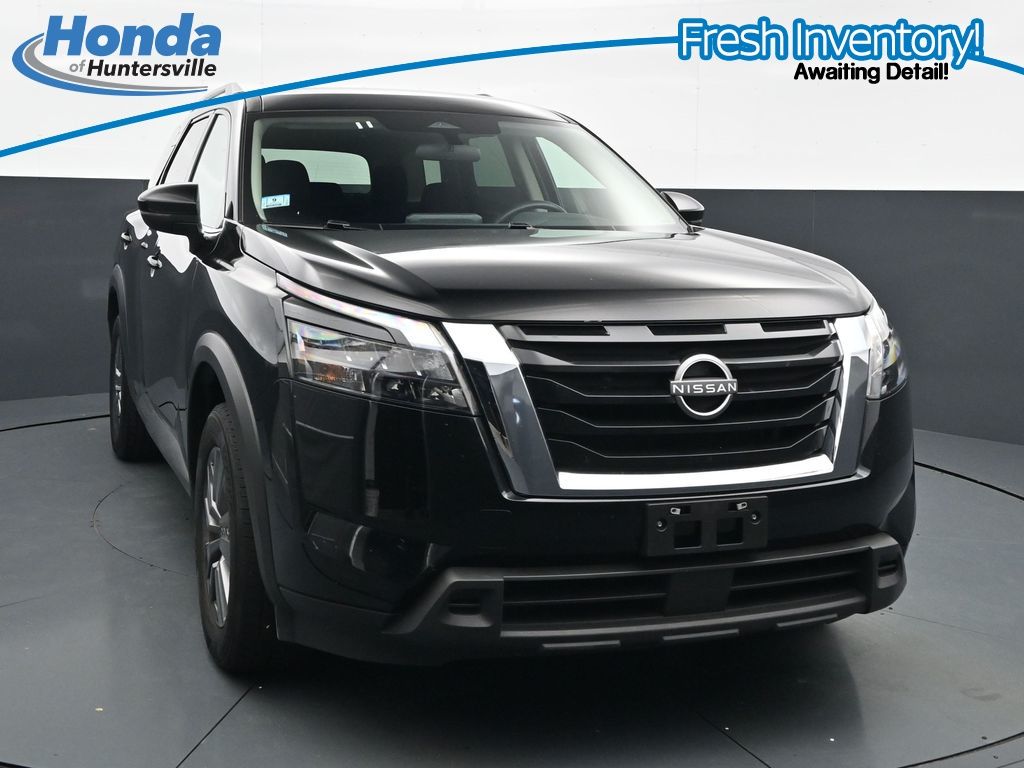 Super Black 2025 Nissan Pathfinder SUV / Crossover Front-Wheel Drive 9-Speed Automatic