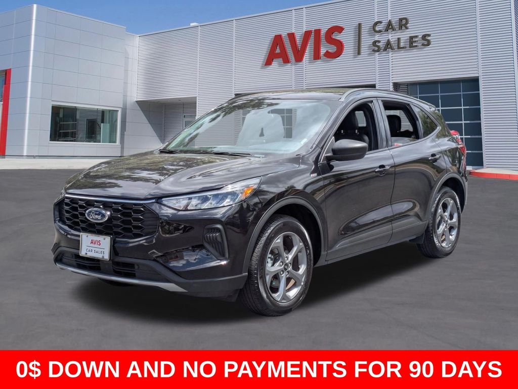 Black Metallic 2025 Ford Escape ST-Line AWD SUV / Crossover All-Wheel Drive 8-Speed Automatic