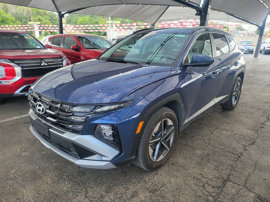 Atlantis Blue 2025 Hyundai Tucson SEL FWD SUV / Crossover Front-Wheel Drive 8-Speed Automatic
