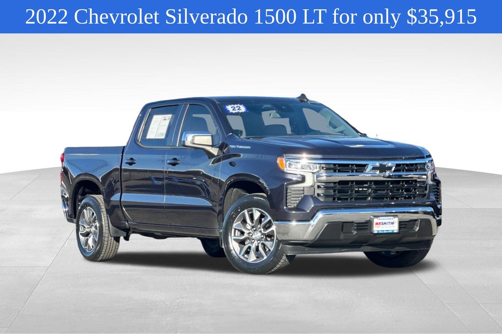 2022 Chevrolet Silverado 1500 LT Crew Cab RWD
