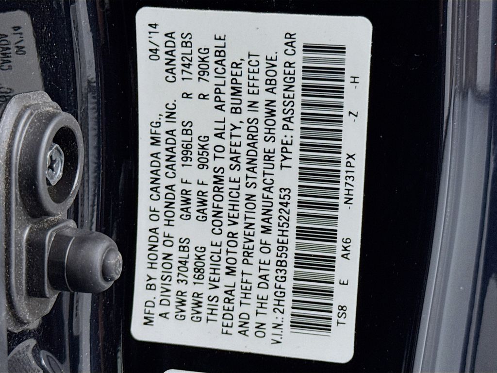 Used Car 2014 Honda Civic  Lx For Sale Under $12,000 In Austin, Texas