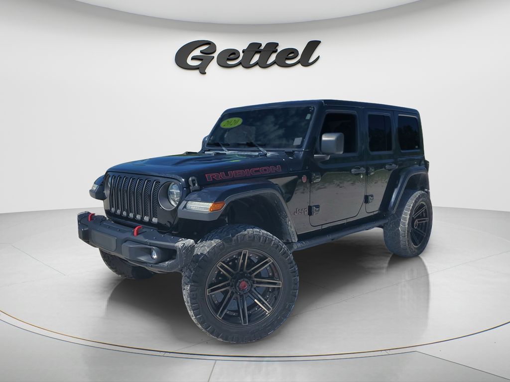 Black Clearcoat 2020 Jeep Wrangler SUV / Crossover Four-Wheel Drive 8-Speed Automatic
