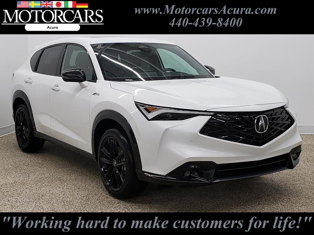 Platinum White Pearl 2026 Acura ADX SH-AWD with A-SPEC and Advance Package SUV / Crossover All-Wheel Drive Continuously Variable Transmission
