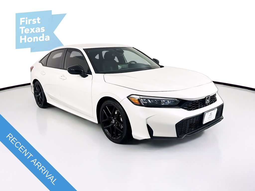 Used Car 2025 Honda Civic  Sedan 4 Dr. Sport Front Wheel Drive For Sale Under $30,000 In Austin, Texas
