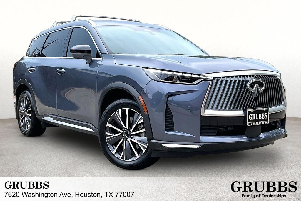Blue 2026 INFINITI QX60 SUV / Crossover Front-Wheel Drive 9-Speed Automatic