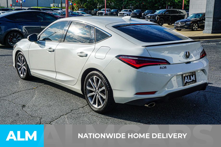 Used 2023 White Acura Base image 4