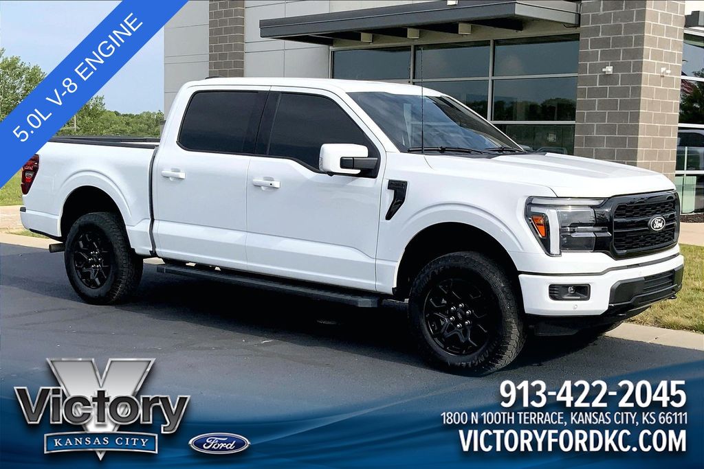 Oxford White 2025 Ford F-150 Pickup Truck Four-Wheel Drive Automatic