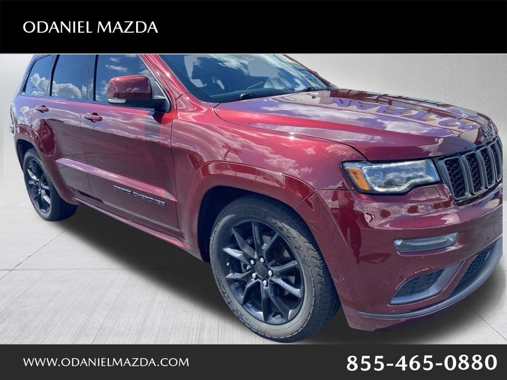 Velvet Red Pearlcoat 2019 Jeep Grand Cherokee SUV / Crossover Four-Wheel Drive 8-Speed Automatic
