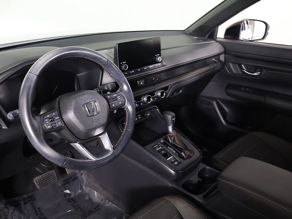 Certified Used 2025 White Honda Sport image 25