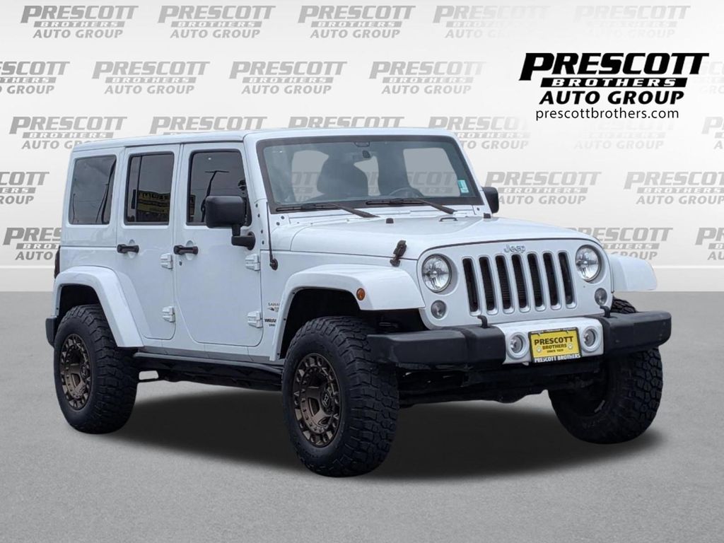 Bright White Clearcoat 2016 Jeep Wrangler SUV / Crossover Four-Wheel Drive 5-Speed Automatic