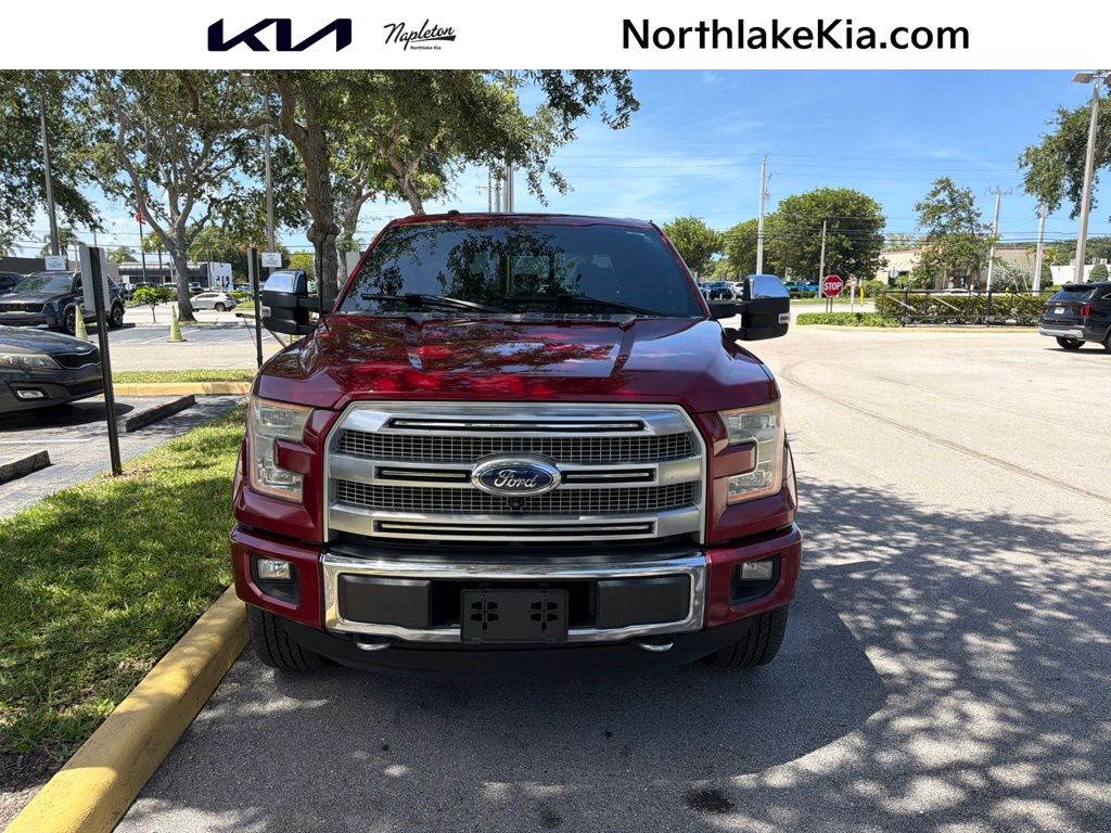 Ruby Red Metallic 2015 Ford F-150 Pickup Truck Four-Wheel Drive 6-Speed Automatic