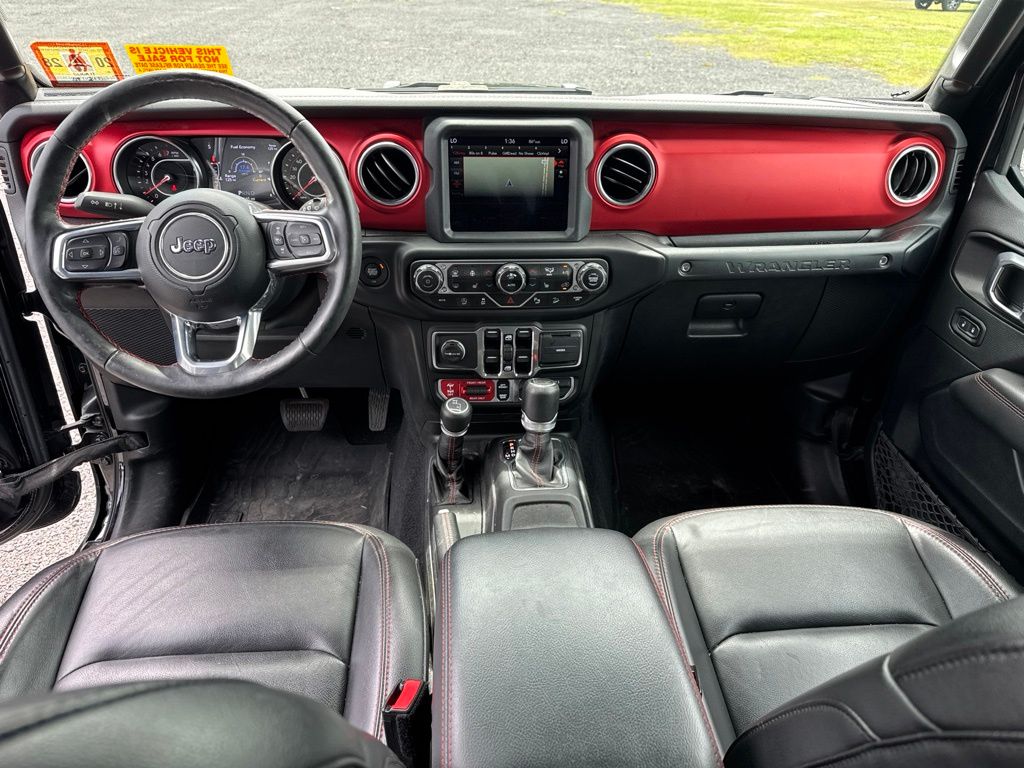 2021 Black Clearcoat Jeep Wrangler Unlimited Rubicon 4X4 SUV