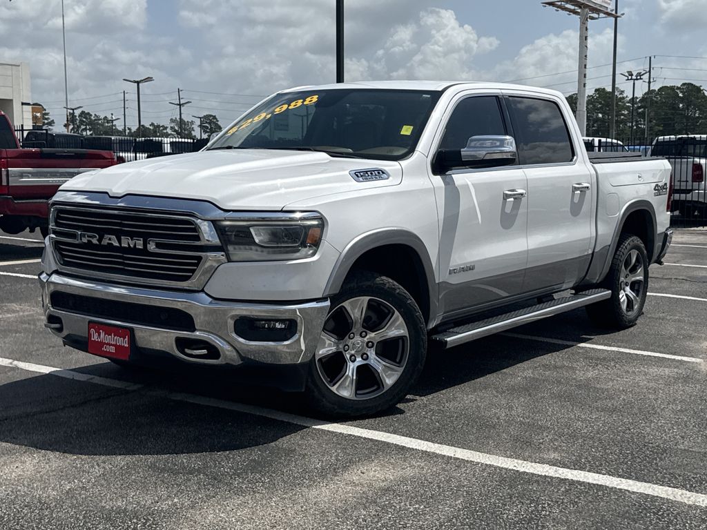 2020 Ram 1500 Laramie White at Emmons Autoplex