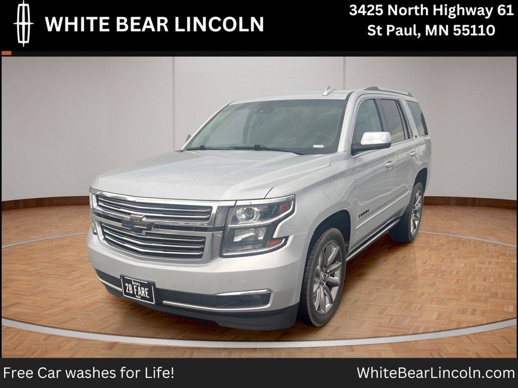 Silver Ice Metallic 2015 Chevrolet Tahoe SUV / Crossover Four-Wheel Drive 6-Speed Automatic Overdrive