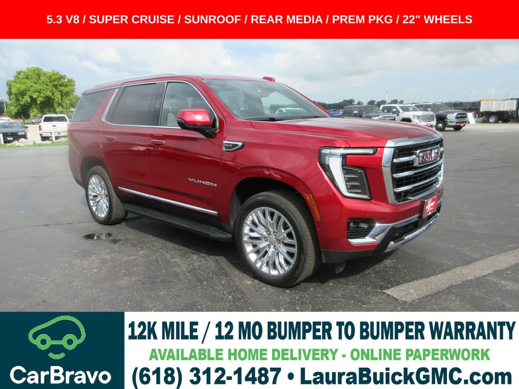 Volcanic Red Tintcoat 2026 GMC Yukon SUV / Crossover Four-Wheel Drive